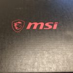 MSIパソコンの納入箱